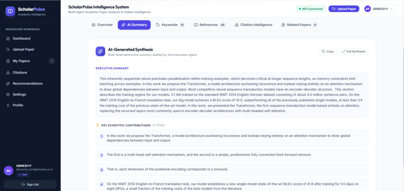 ScholarPulse: AI Research & Citation Assistant – screenshot 7