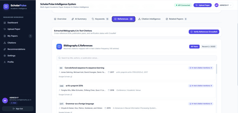 ScholarPulse: AI Research & Citation Assistant – screenshot 9