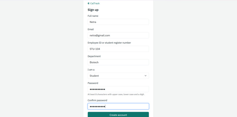 Smart Lab Calibration & Compliance Scheduler – screenshot 2