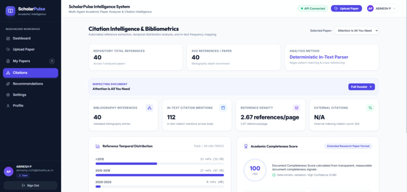 ScholarPulse: AI Research & Citation Assistant – screenshot 10