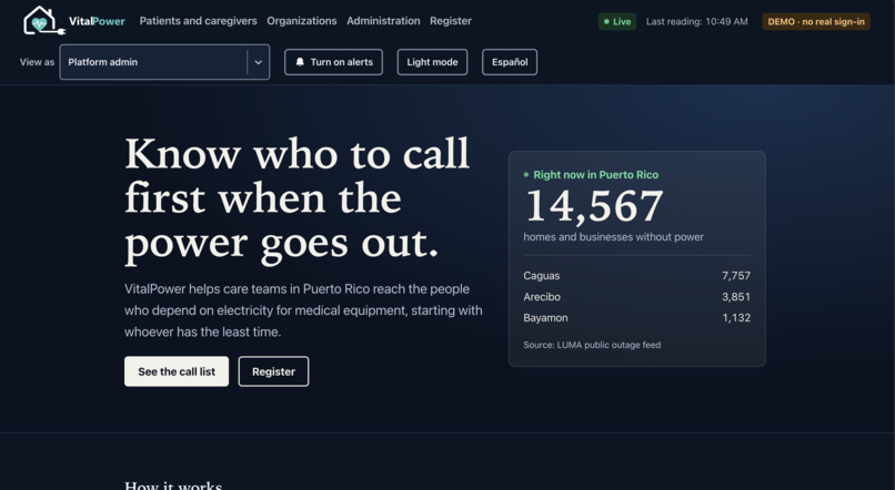 VitalPower – screenshot 1