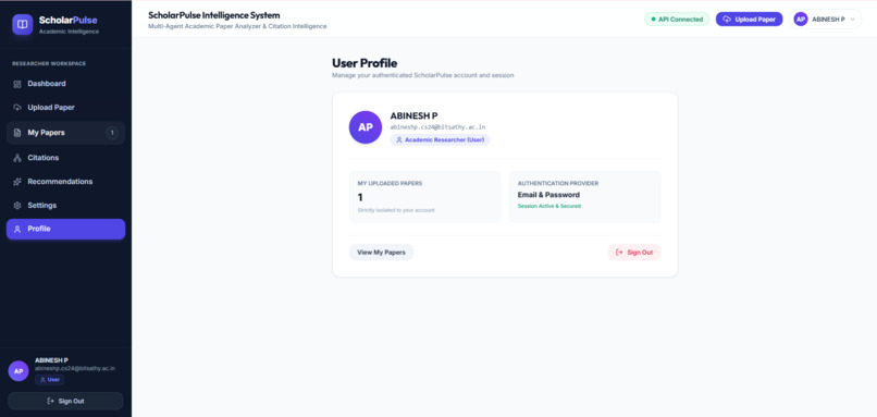 ScholarPulse: AI Research & Citation Assistant – screenshot 12