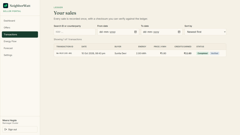 NeighborWatt – screenshot 4