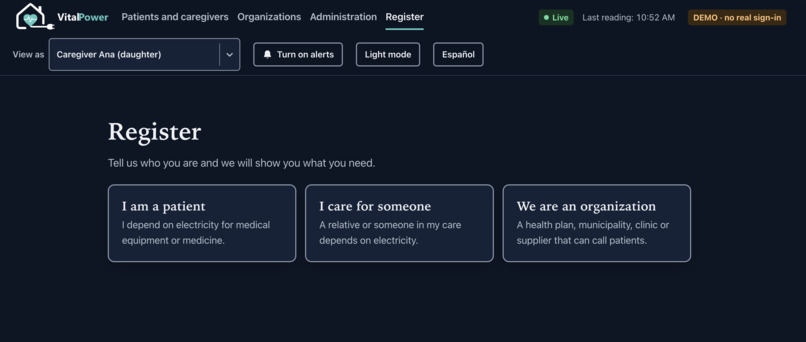 VitalPower – screenshot 3