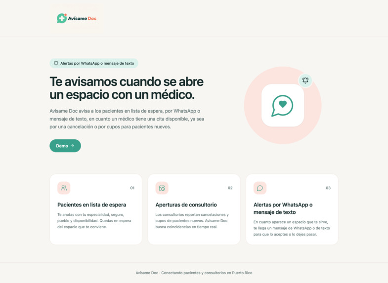 Avísame Doc – screenshot 1