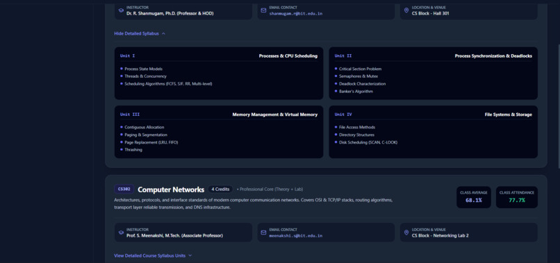 AI-Powered Academic Performance Analytics – screenshot 1