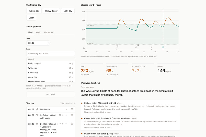 GlucoTwin – screenshot 4