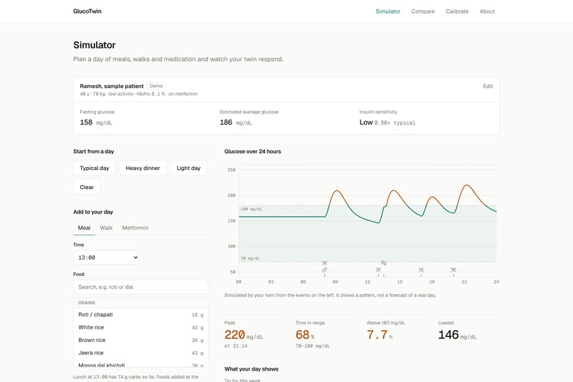 GlucoTwin – screenshot 5