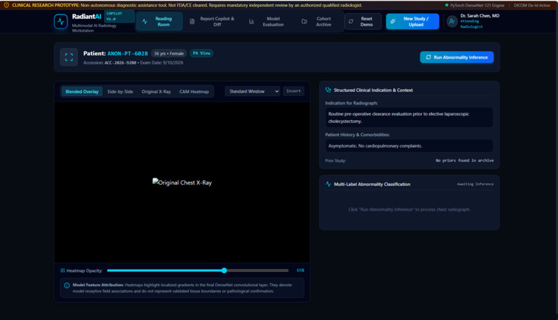 Radiant AI – Intelligent Medical Imaging Assistant – screenshot 1