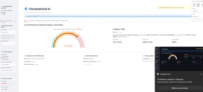 ClimateShield AI – screenshot 9