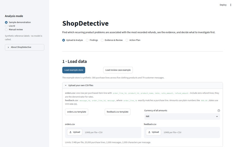 ShopDetective – screenshot 1