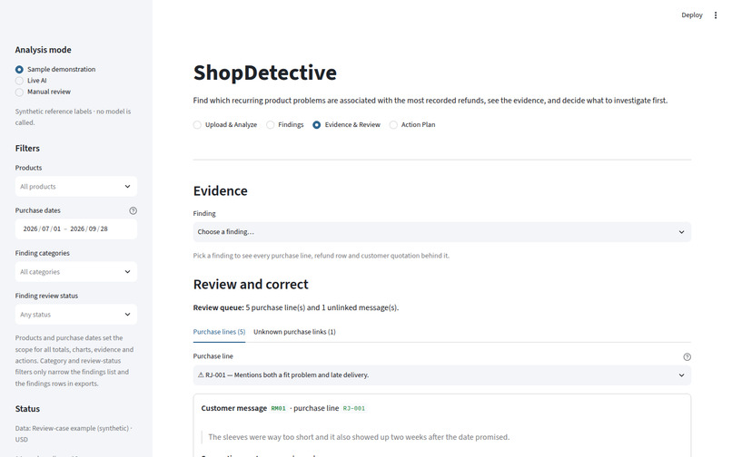 ShopDetective – screenshot 3