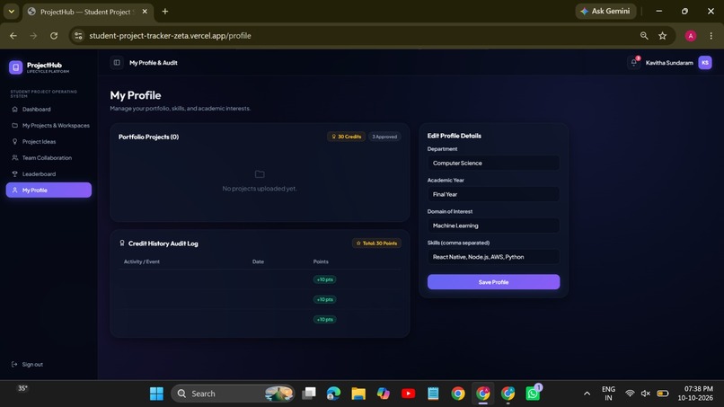 ProjectHub – Where Young Minds Build the Future. – screenshot 5