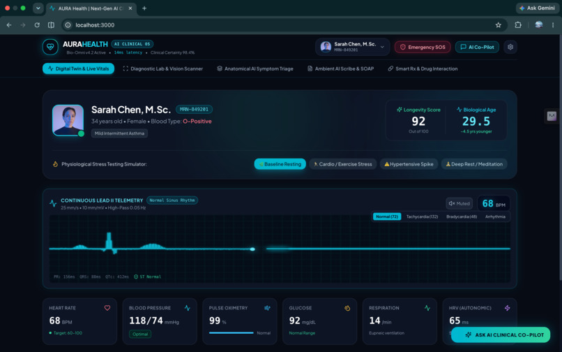 Next-Gen AI Clinical Intelligence & Diagnostic Twin – screenshot 2