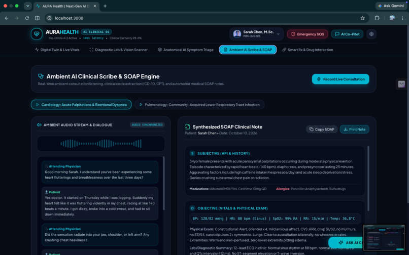 Next-Gen AI Clinical Intelligence & Diagnostic Twin – screenshot 3