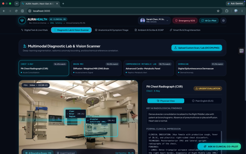 Next-Gen AI Clinical Intelligence & Diagnostic Twin – screenshot 9