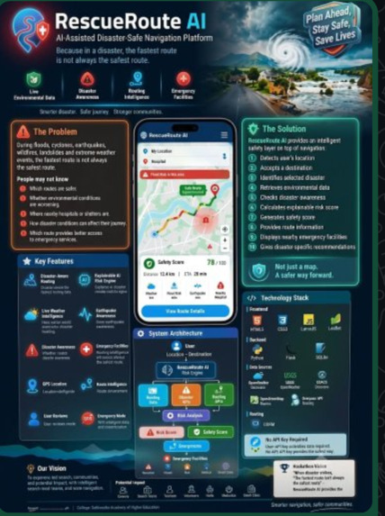 RescueRoute AI  – screenshot 1