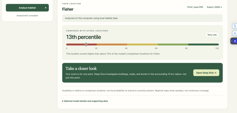 wild locate – screenshot 2