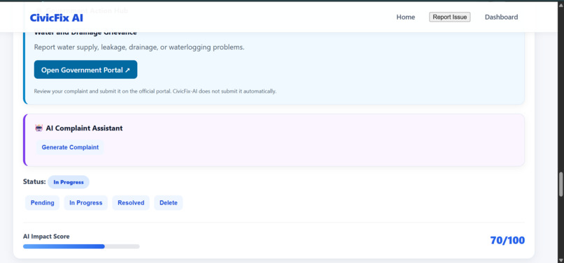 CivicFix-AI – screenshot 4