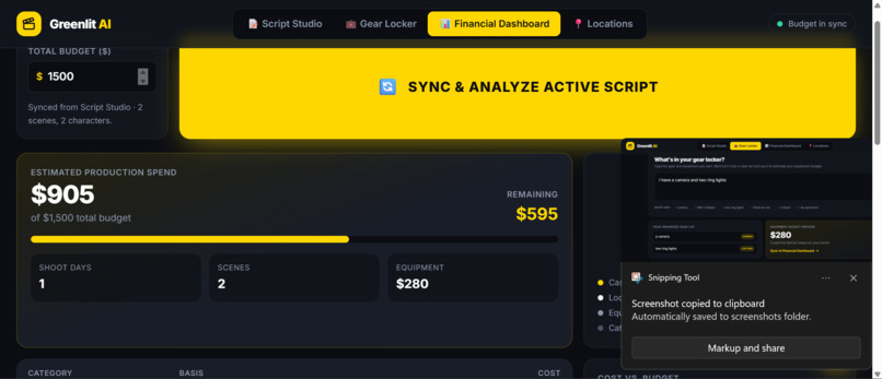 Greenlit AI – screenshot 3