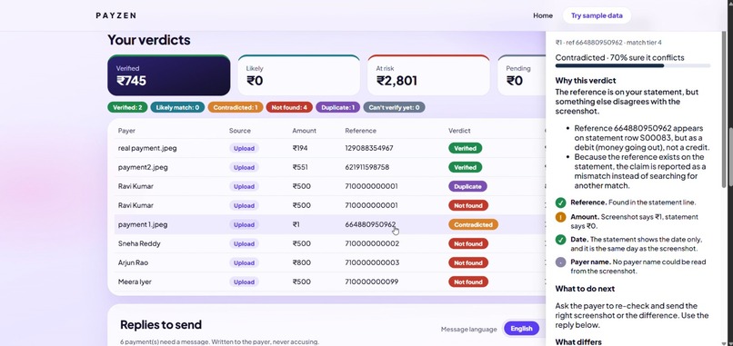 PayZen: Payment Proof Verifier – screenshot 12