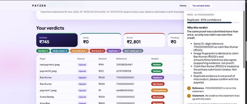 PayZen: Payment Proof Verifier – screenshot 13