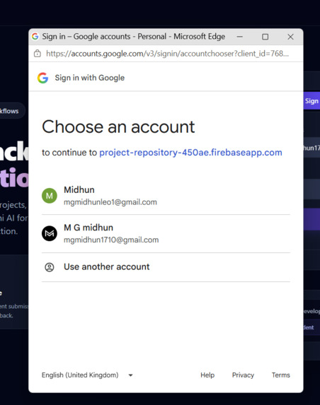 AI Student Project Repository with Smart Tech Tagging – screenshot 3