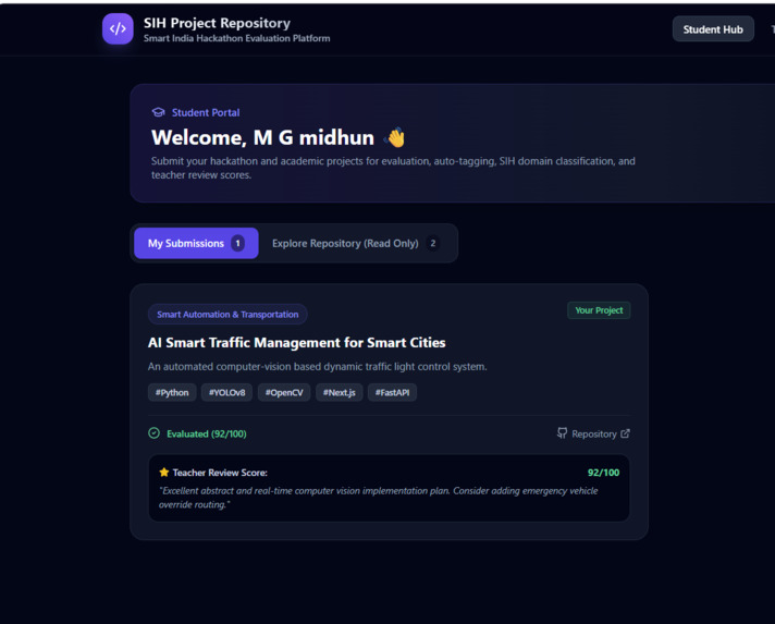 AI Student Project Repository with Smart Tech Tagging – screenshot 6