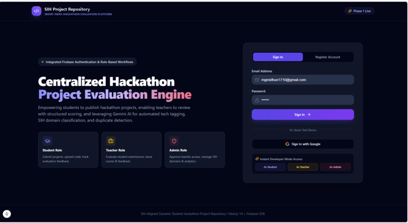 AI Student Project Repository with Smart Tech Tagging – screenshot 8