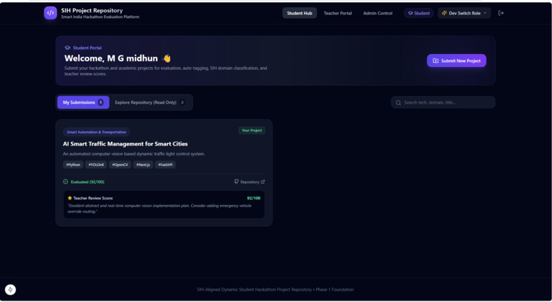 AI Student Project Repository with Smart Tech Tagging – screenshot 10