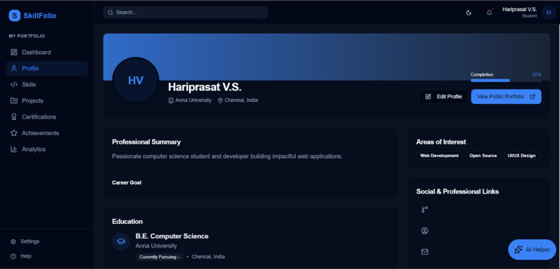 SkillFolio: AI Career Assistant – screenshot 9