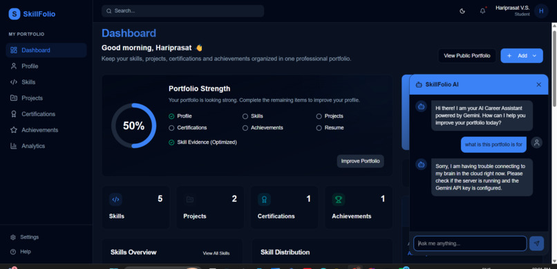 SkillFolio: AI Career Assistant – screenshot 10