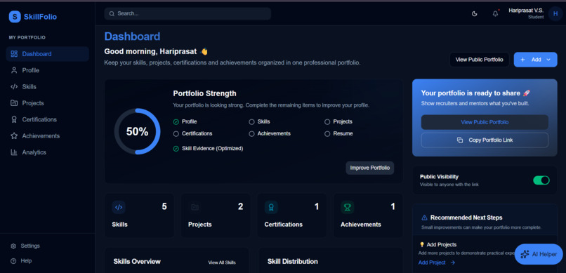 SkillFolio: AI Career Assistant – screenshot 11
