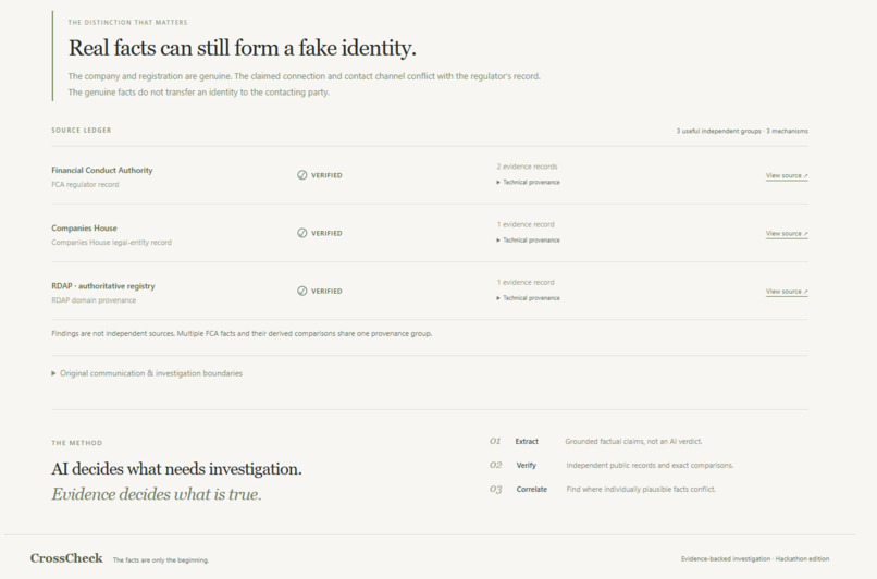 CrossCheck – screenshot 4