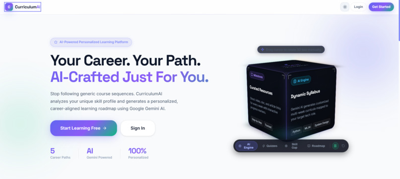 AI-dynamic-curriculum-recommendation-Engine – screenshot 4