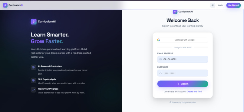 AI-dynamic-curriculum-recommendation-Engine – screenshot 5