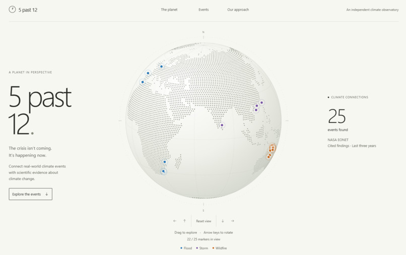 5 past 12  – screenshot 1