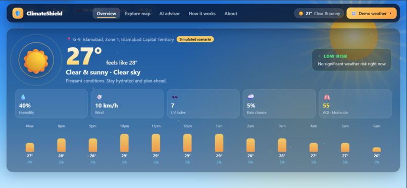 ClimateShield: AI Weather Relief Finder – screenshot 9