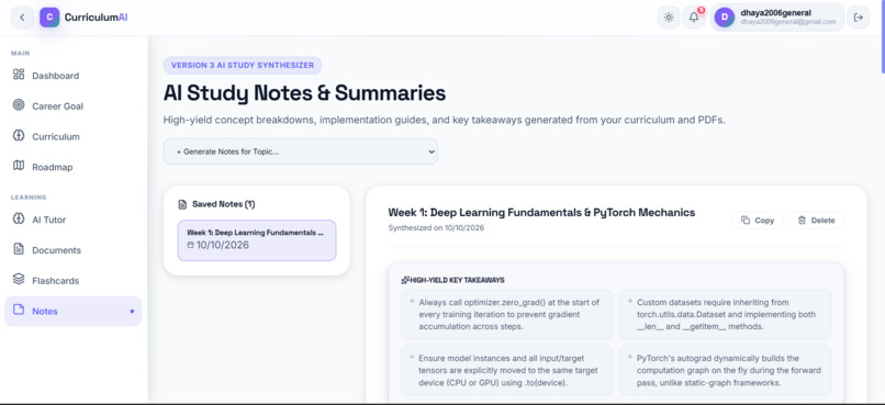 AI-dynamic-curriculum-recommendation-Engine – screenshot 6