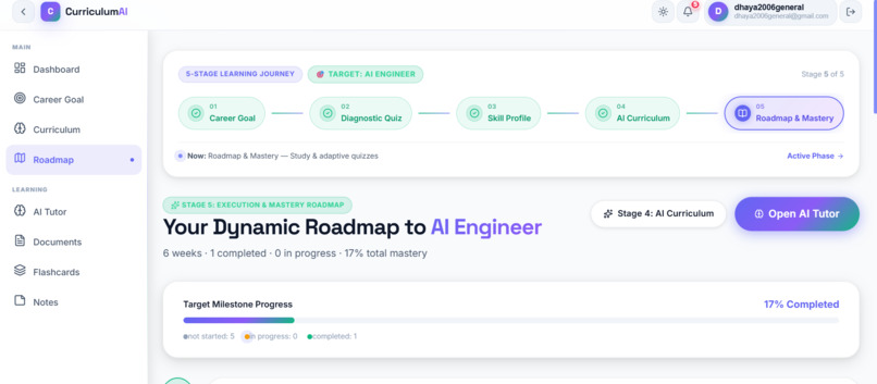 AI-dynamic-curriculum-recommendation-Engine – screenshot 10