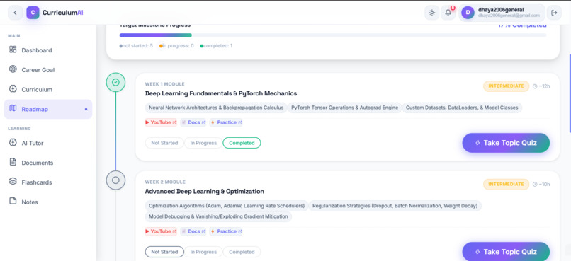 AI-dynamic-curriculum-recommendation-Engine – screenshot 11
