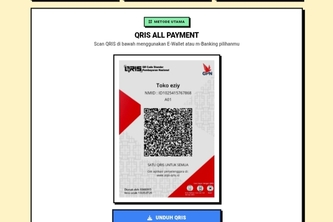 ZiyOfficial Payment — Neo-Brutalist QRIS Payment Page