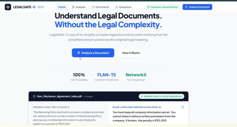 LEGALSAFE-G – screenshot 1