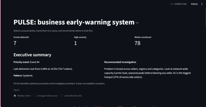 PULSE – screenshot 1