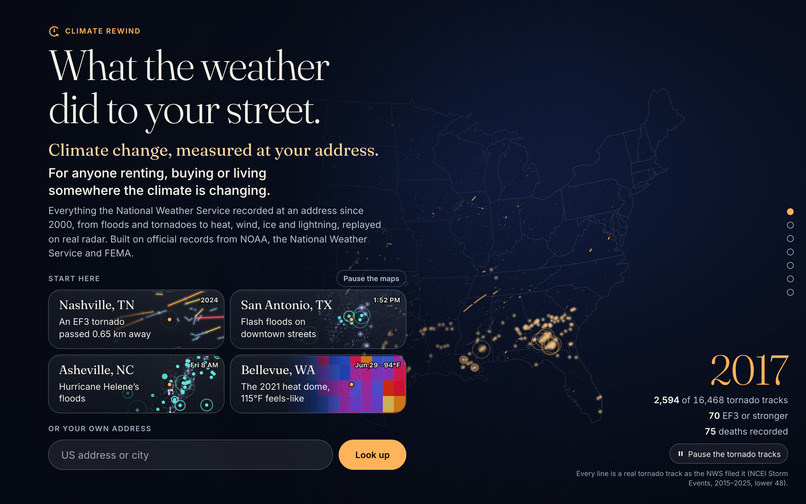 Climate Rewind – screenshot 1