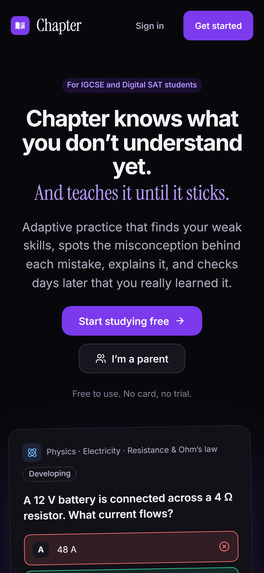 Chapter – screenshot 3
