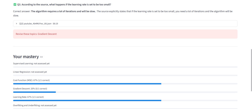 Study Companion: A Source-Cited AI Tutor – screenshot 8