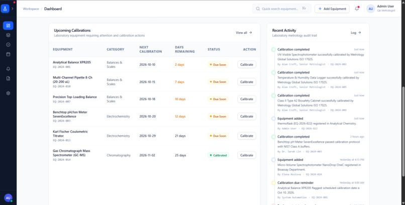 Automated Lab Calibration Project – screenshot 4