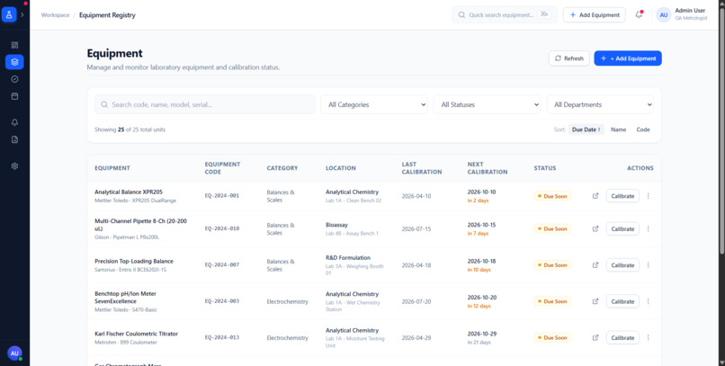 Automated Lab Calibration Project – screenshot 5