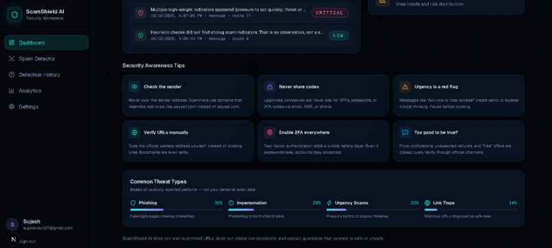 Scam Sheild – screenshot 2